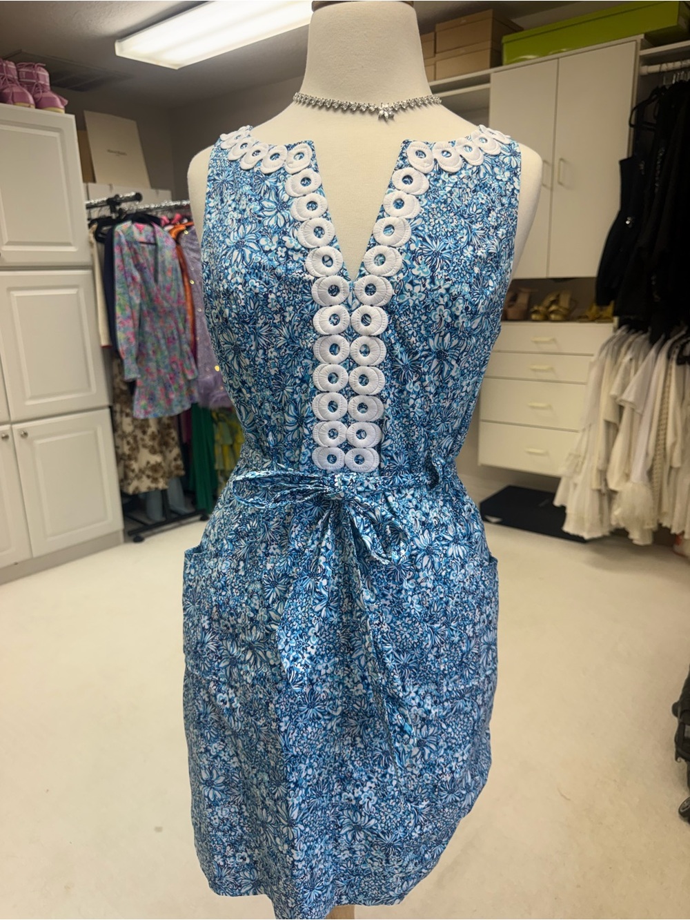 Lilly Pulitzer blue dress